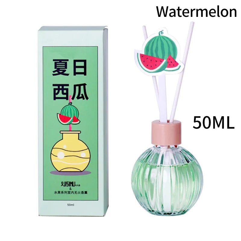 đż Set d'AromathĂ©rapie Sans Flamme 50ml â Diffuseur dâHuiles Essentielles pour la Maison et la Salle de Bain