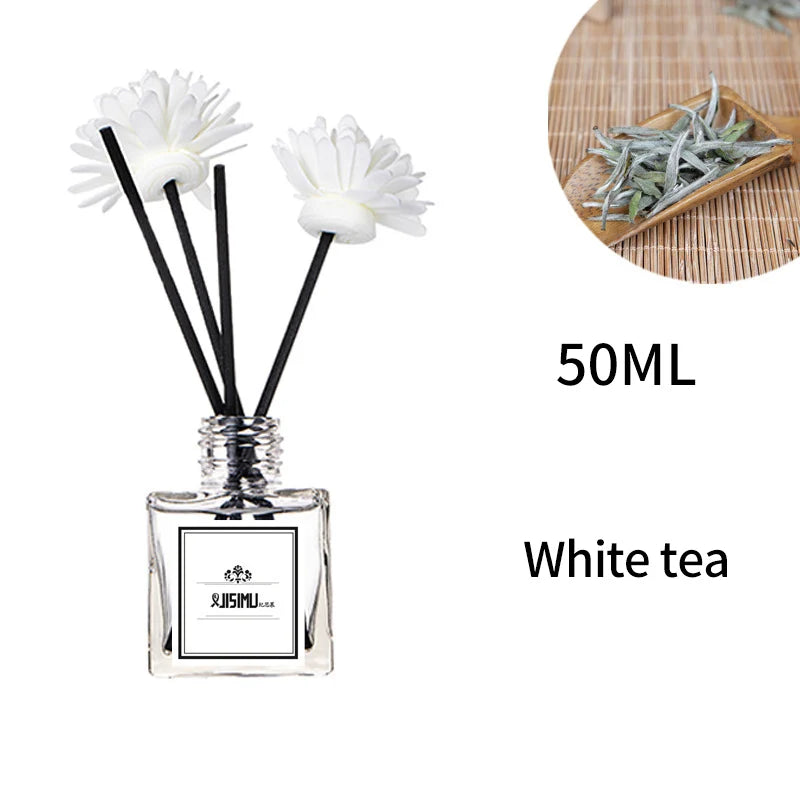 đż Set d'AromathĂ©rapie Sans Flamme 50ml â Diffuseur dâHuiles Essentielles pour la Maison et la Salle de Bain