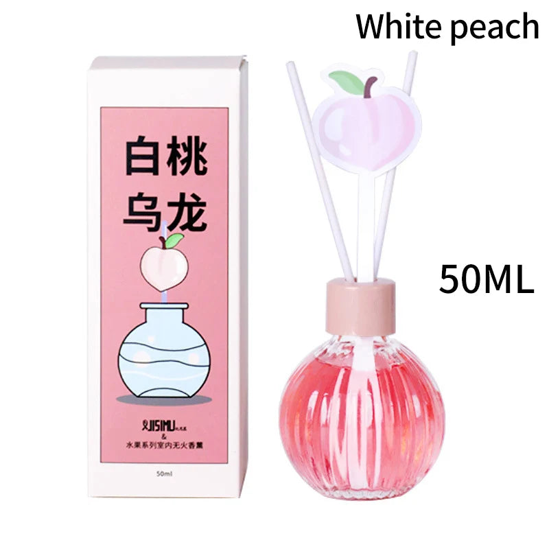 đż Set d'AromathĂ©rapie Sans Flamme 50ml â Diffuseur dâHuiles Essentielles pour la Maison et la Salle de Bain