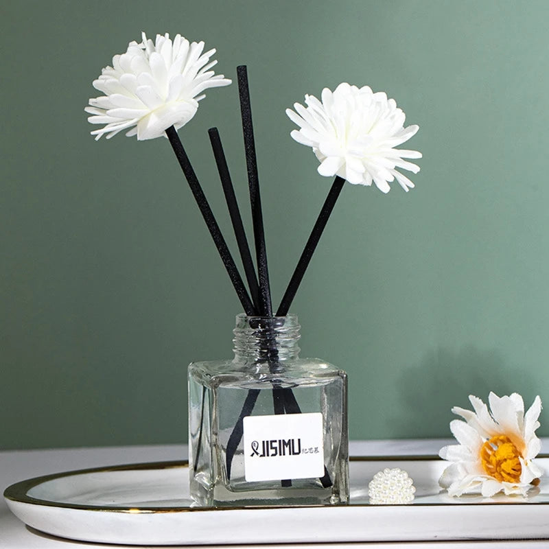🌿 Set d'Aromathérapie Sans Flamme 50ml – Diffuseur d’Huiles Essentielles pour la Maison et la Salle de Bain